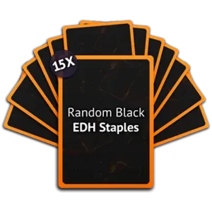 15x Random Black EDH Staples