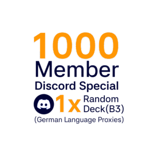 1x Random Bracket 3 Deck (German Proxies)